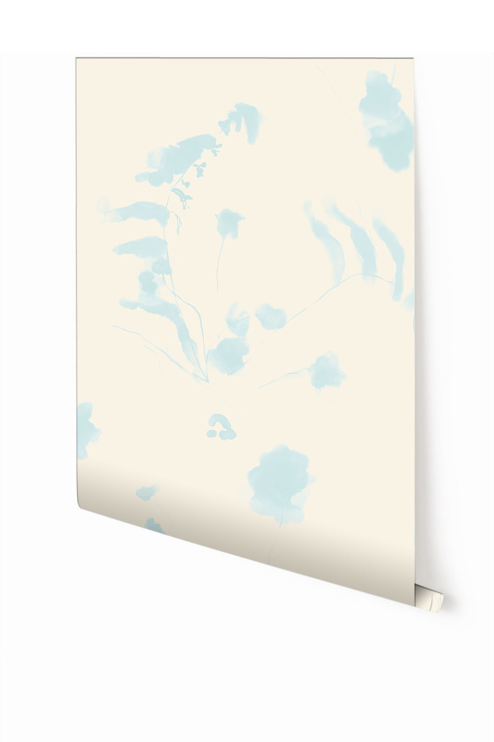 Greenhouse© Wallpaper in Pastel Blue