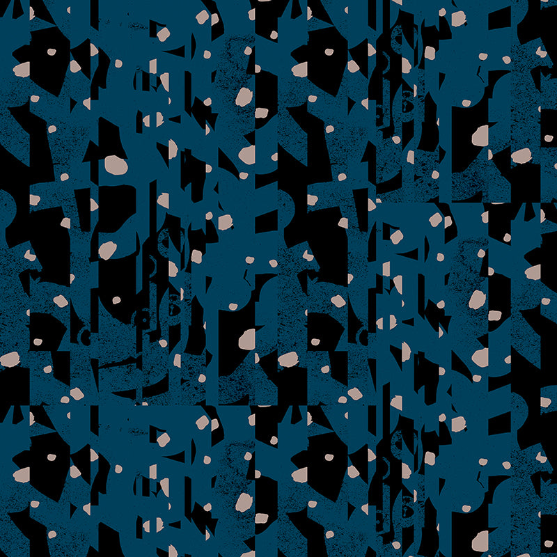 Wanderlust© Wallpaper in Azure