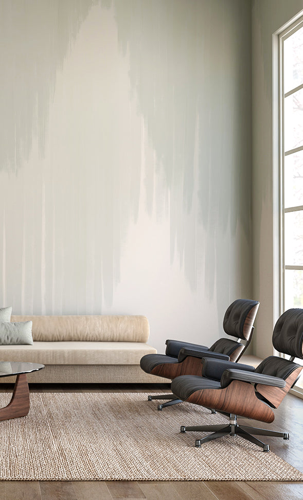 Wavelength© Mural Wallpaper in Moss