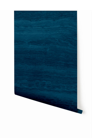 Limestone© Mural Wallpaper in sapphire