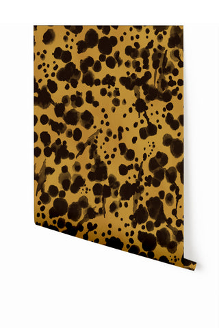 Midnight Oil© Wallpaper in Mustard