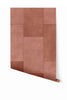 Rectangled© Mural Wallpaper in Coral