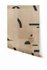 Shape Shifter© Mural Wallpaper in Macadamia