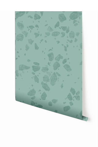 Terrazzo II© Wallpaper in Caribbean
