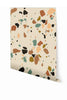 Terrazzo II© Wallpaper in Multicolor Creme