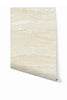 Travertine© Mural Wallpaper in Butter