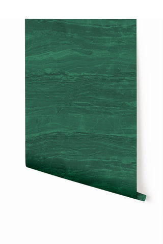 Travertine© Mural Wallpaper in Evergreen