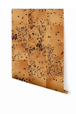 Wild Tile© Wallpaper in Papaya