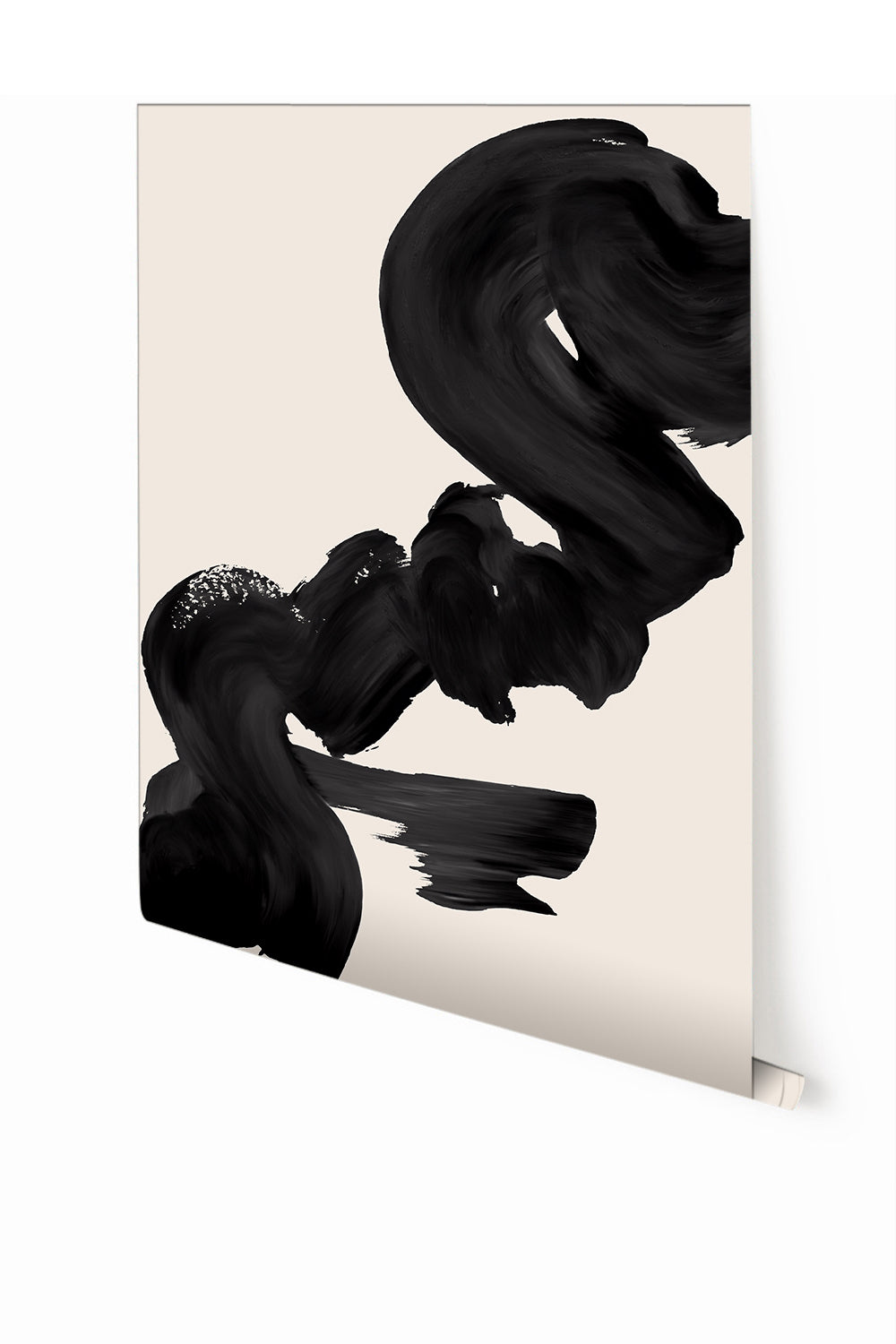 Abstract Art© Mural Wallpaper in Smoke