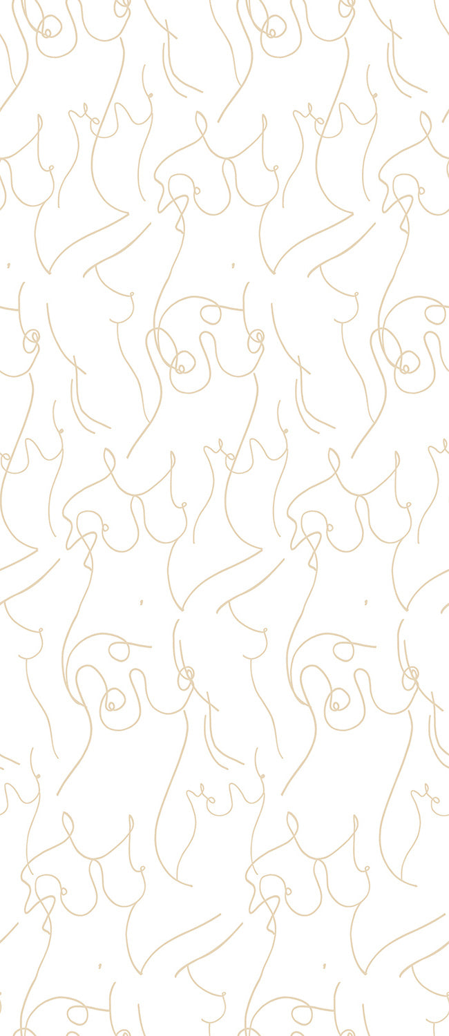 Bosom© Wallpaper in Nude