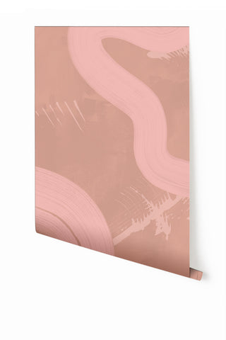 Untamed© Mural Wallpaper in Cactus Blossom