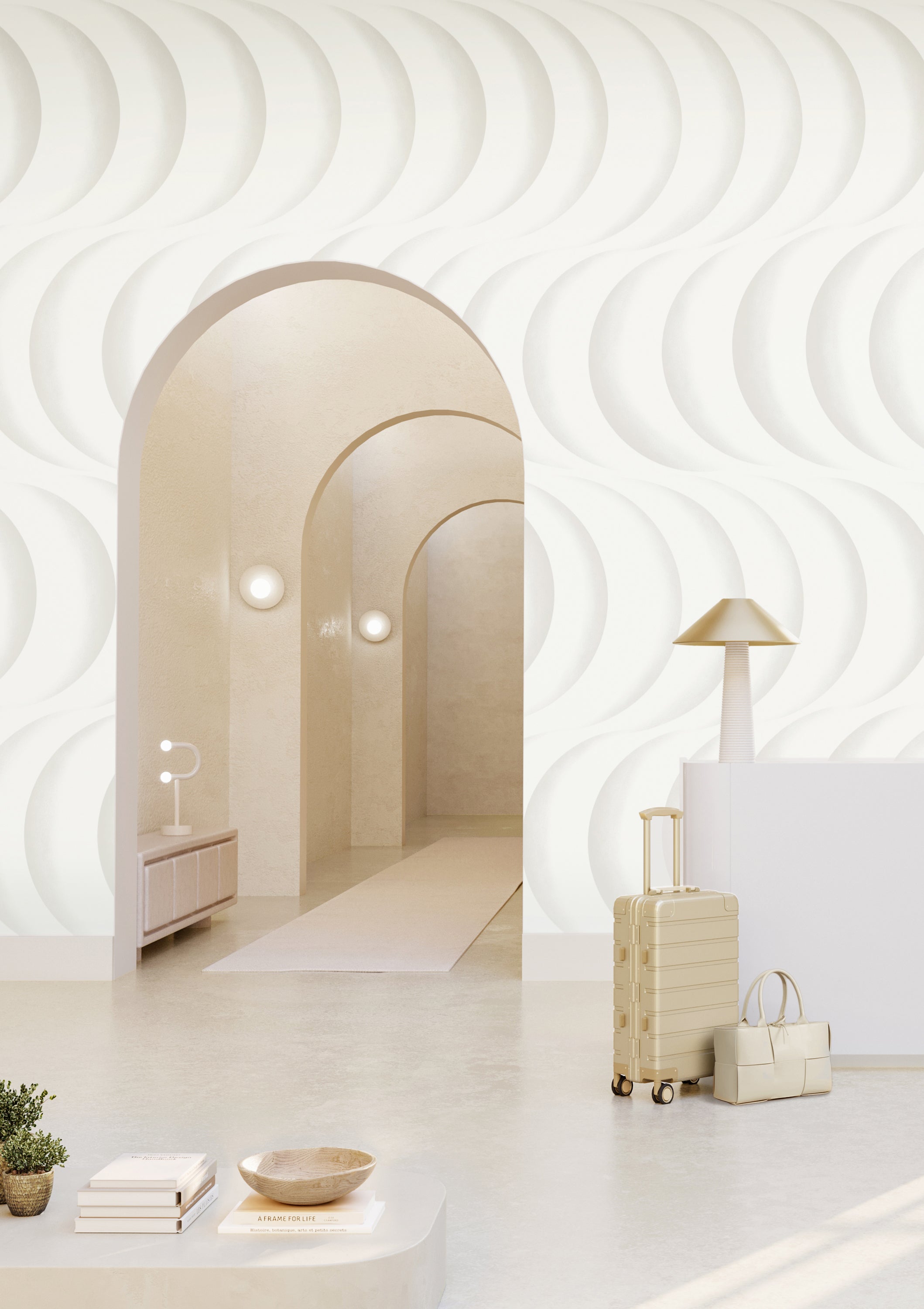 Coque© Wallpaper in Acid Wash