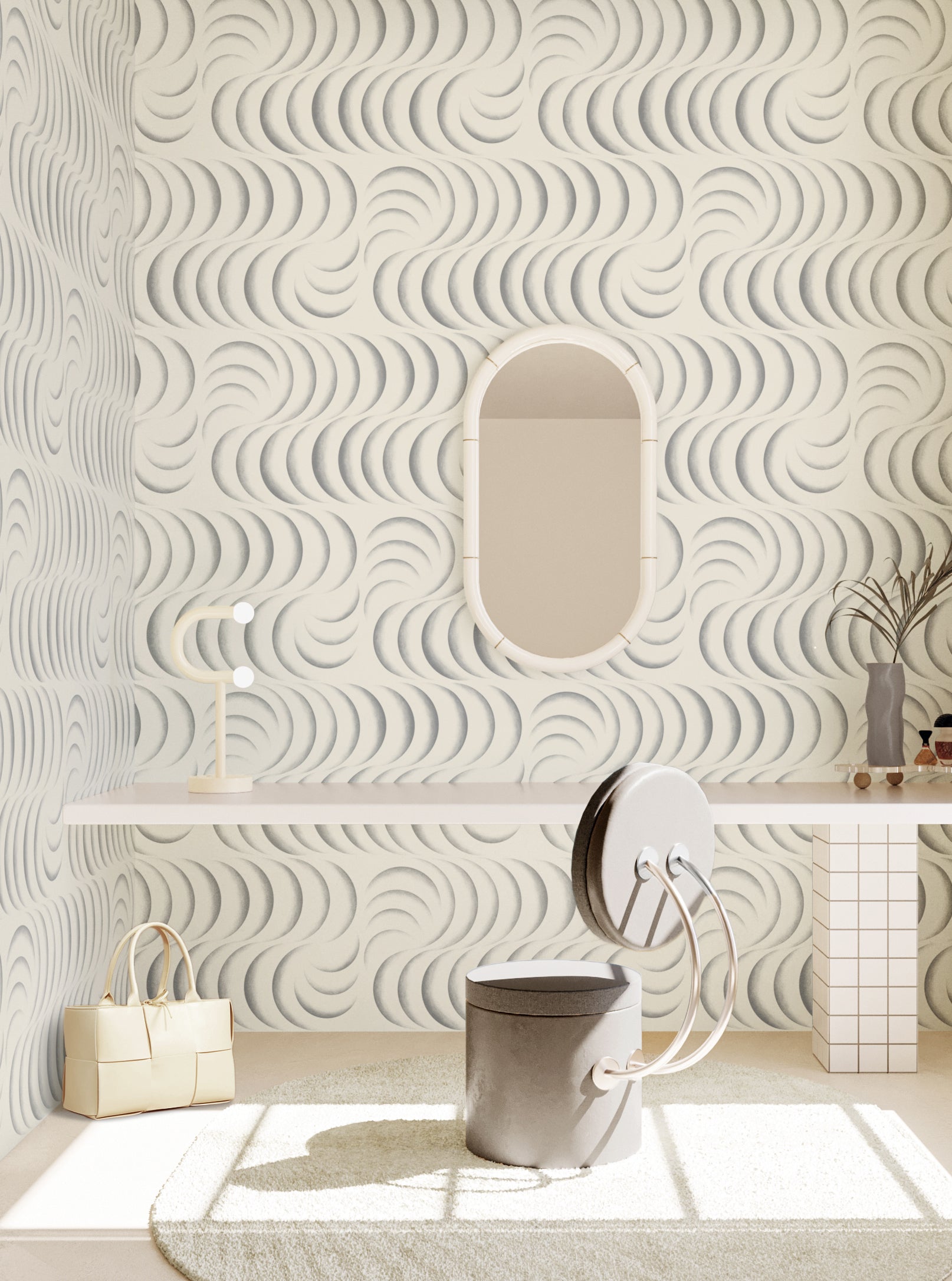 Petite Coque© Wallpaper in Cinder