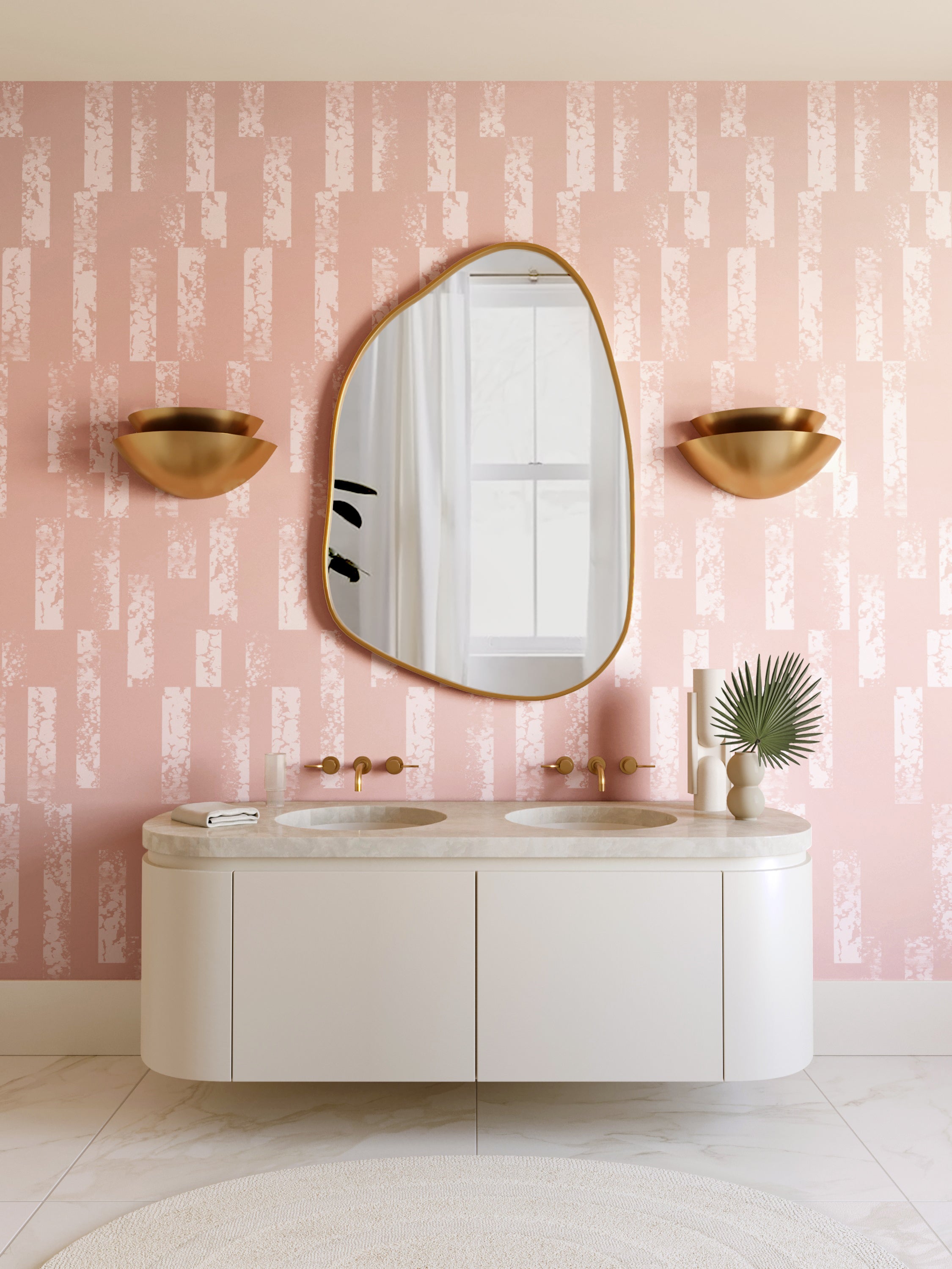 Corral© Wallpaper in Azalea