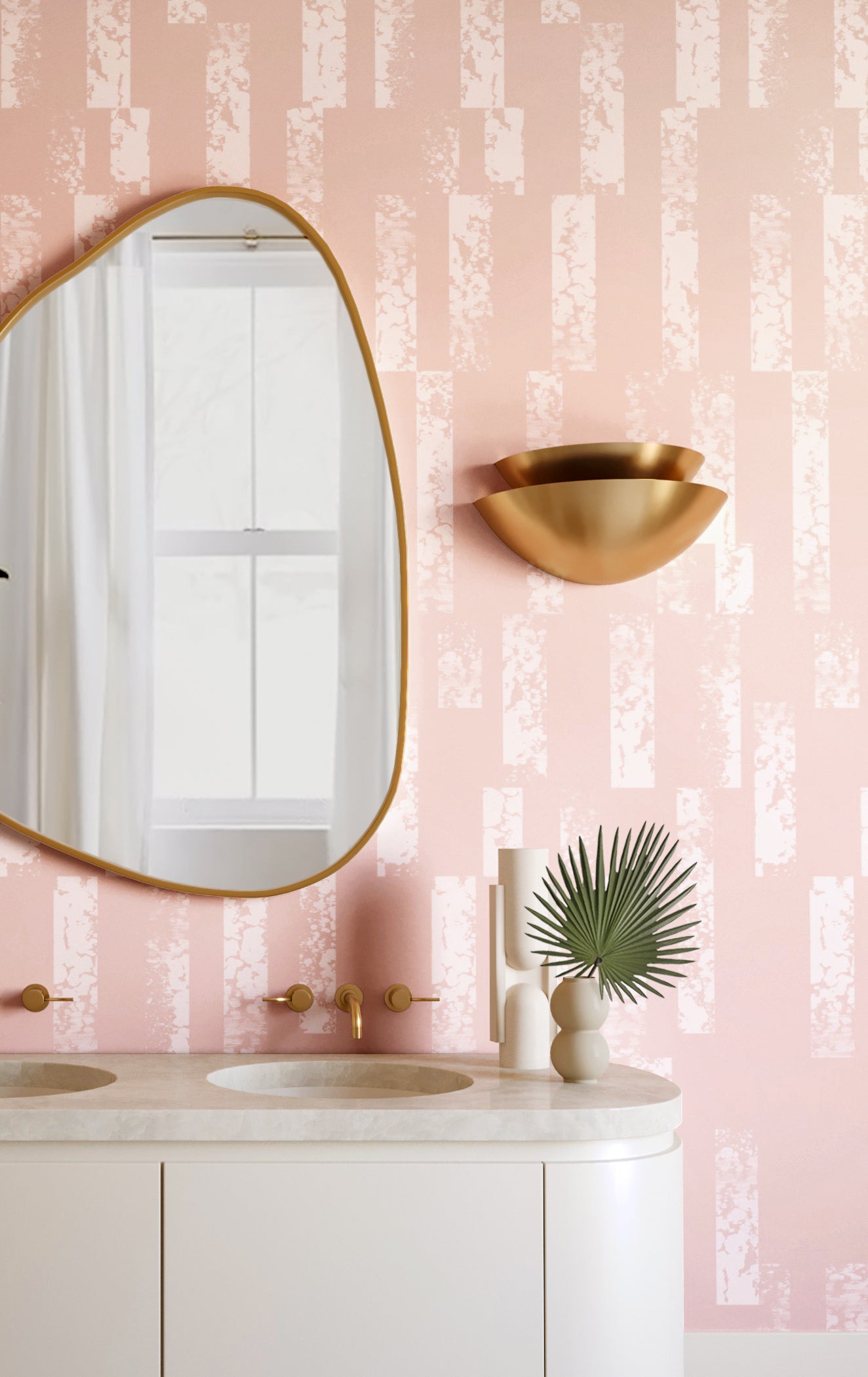 Corral© Wallpaper in Azalea