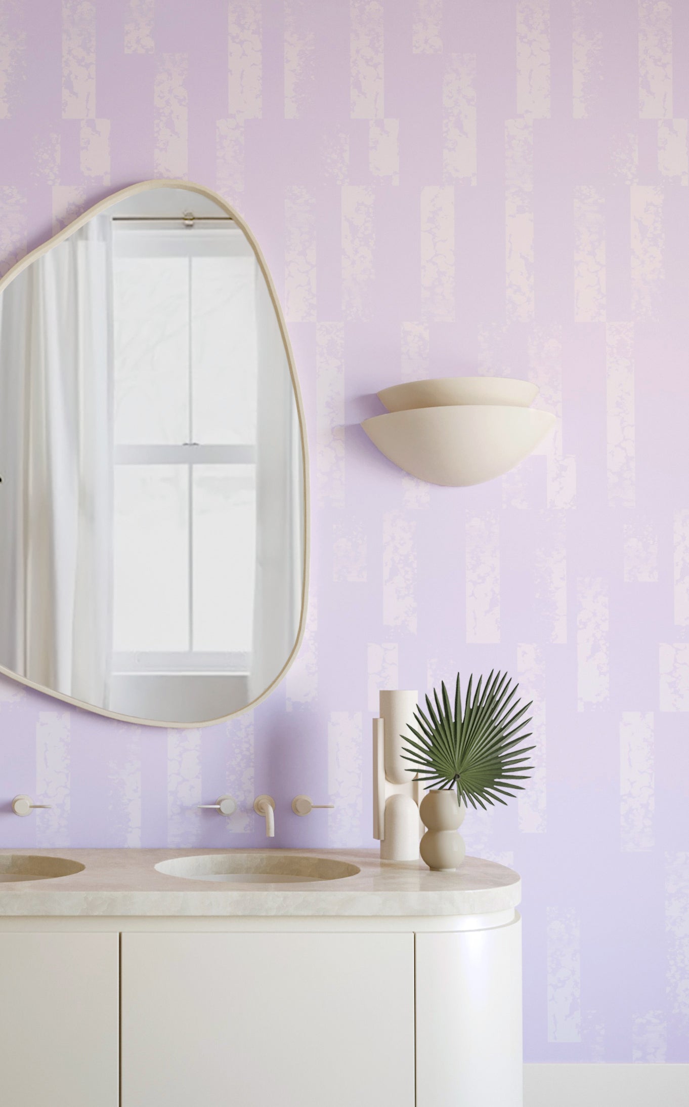 Corral© Wallpaper in Lilac