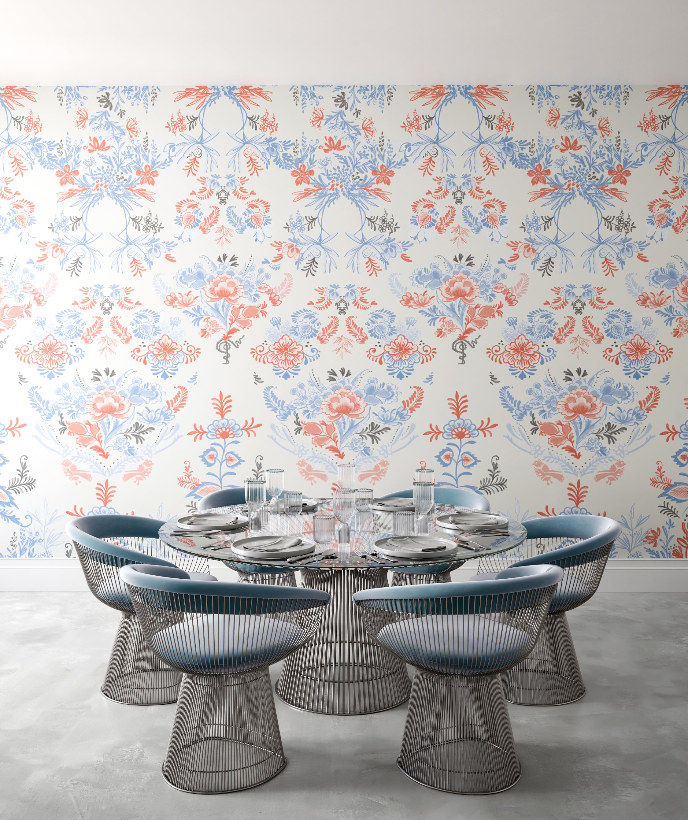 Delft© Mural Wallpaper in Multicolor
