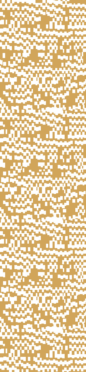 Pixel© Wallpaper in Golden Girl + Cremé