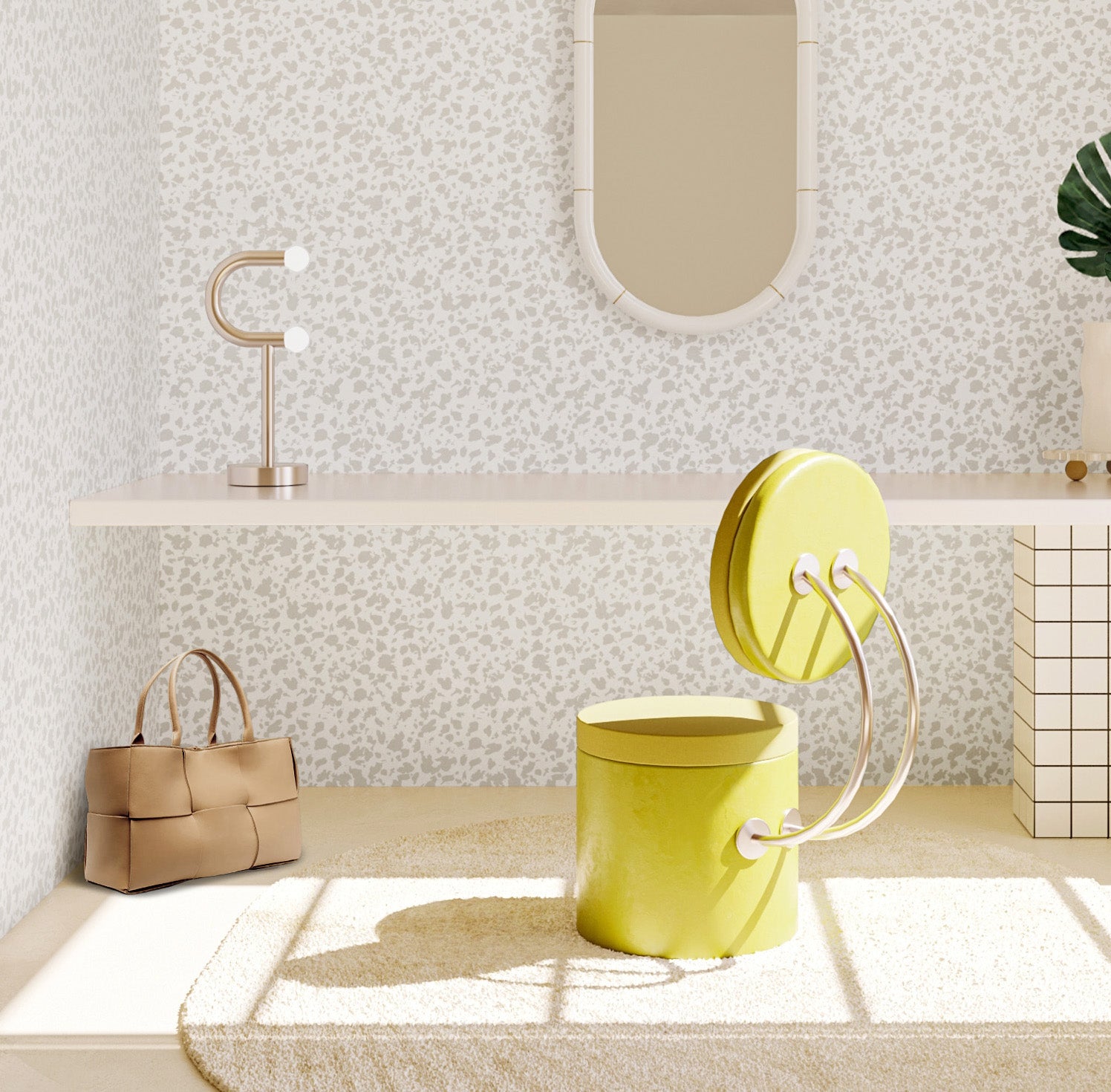 Milano© Wallpaper in Acid Wash