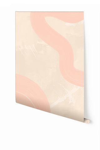 Untamed© Mural Wallpaper in Petal