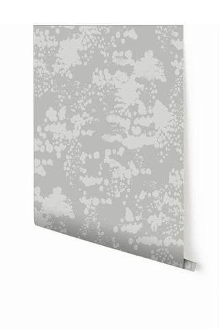 Snakeskin© Wallpaper in Sky Grey