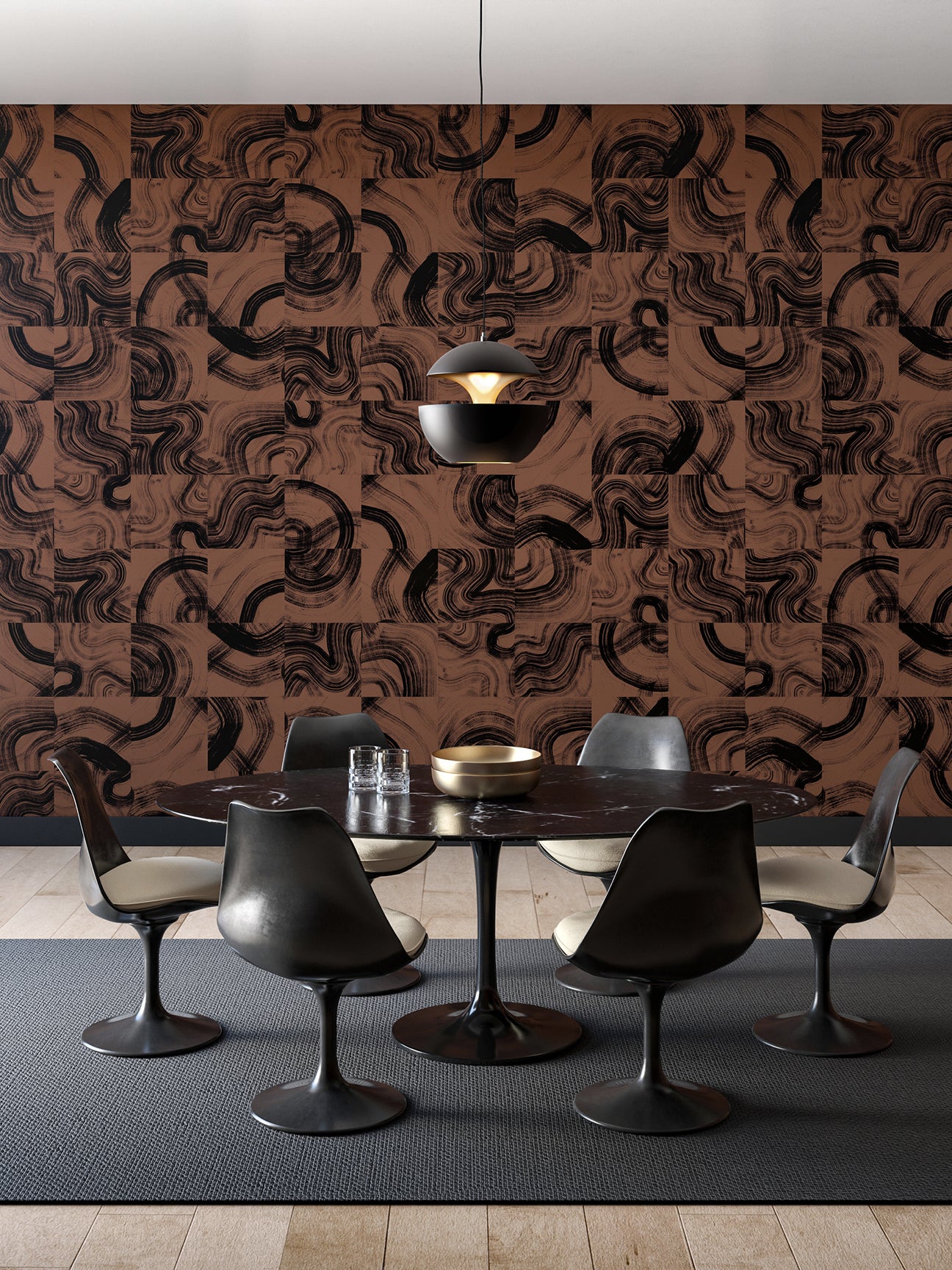 Sediment #3© Wallpaper in Coco