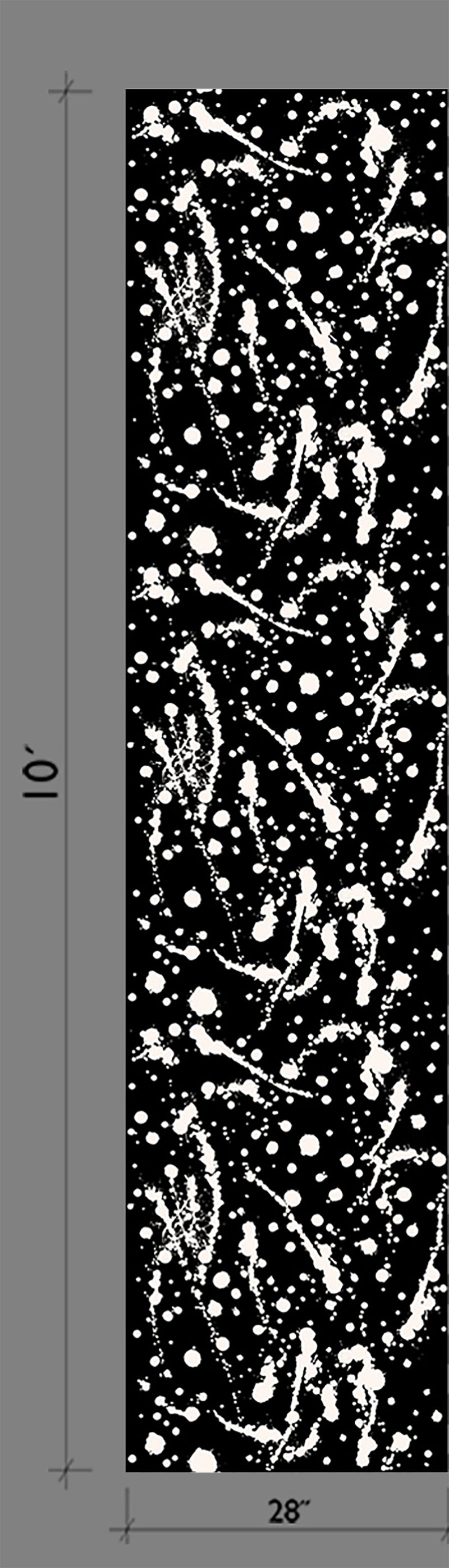 Spot On© Wallpaper in Black