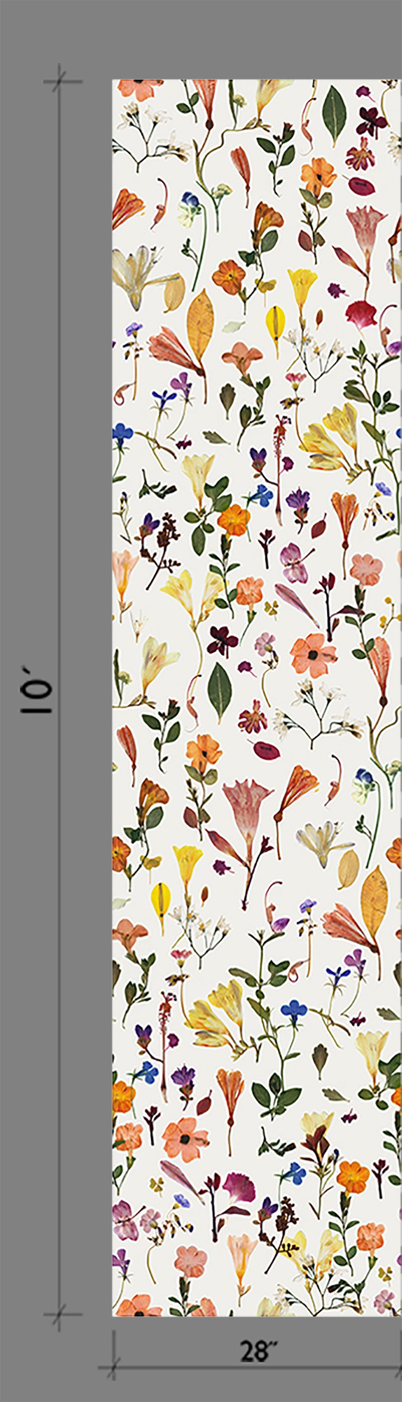 Botanic Bloom© Wallpaper in White