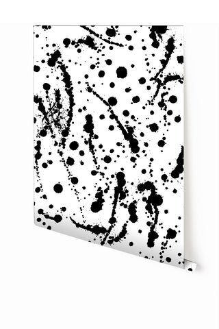 Spot On© Wallpaper in Black + White