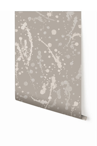 Spot On© Wallpaper in Grey